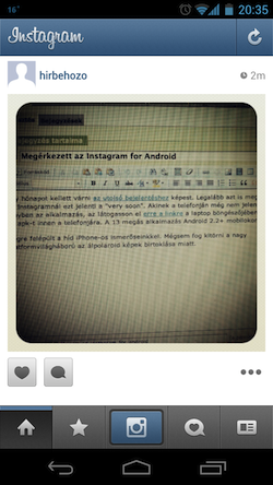 instagram android